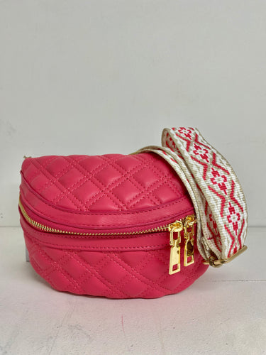 Pink Cross Body Handbag