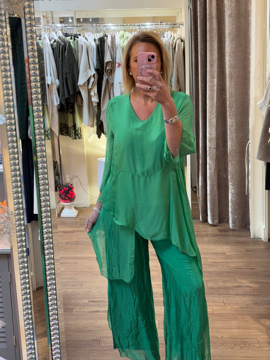 Kelly Green Christy Top main image 1