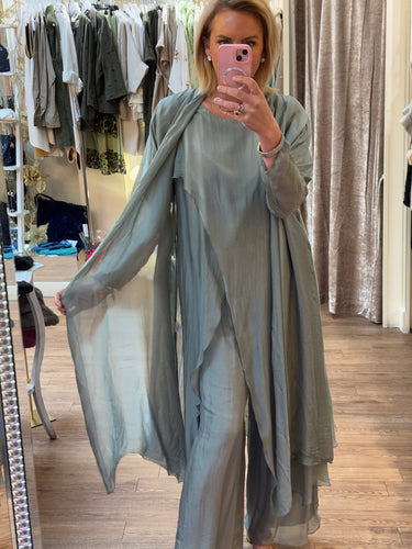 Ella Overcoat Olive
