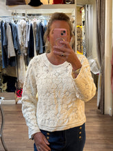 Load image into Gallery viewer, Crochet Knit Cream