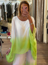Load image into Gallery viewer, Carla Top Lime/White