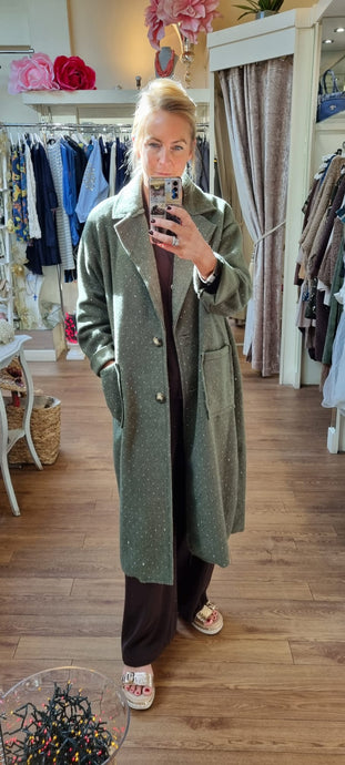 Sparkle Coat Green