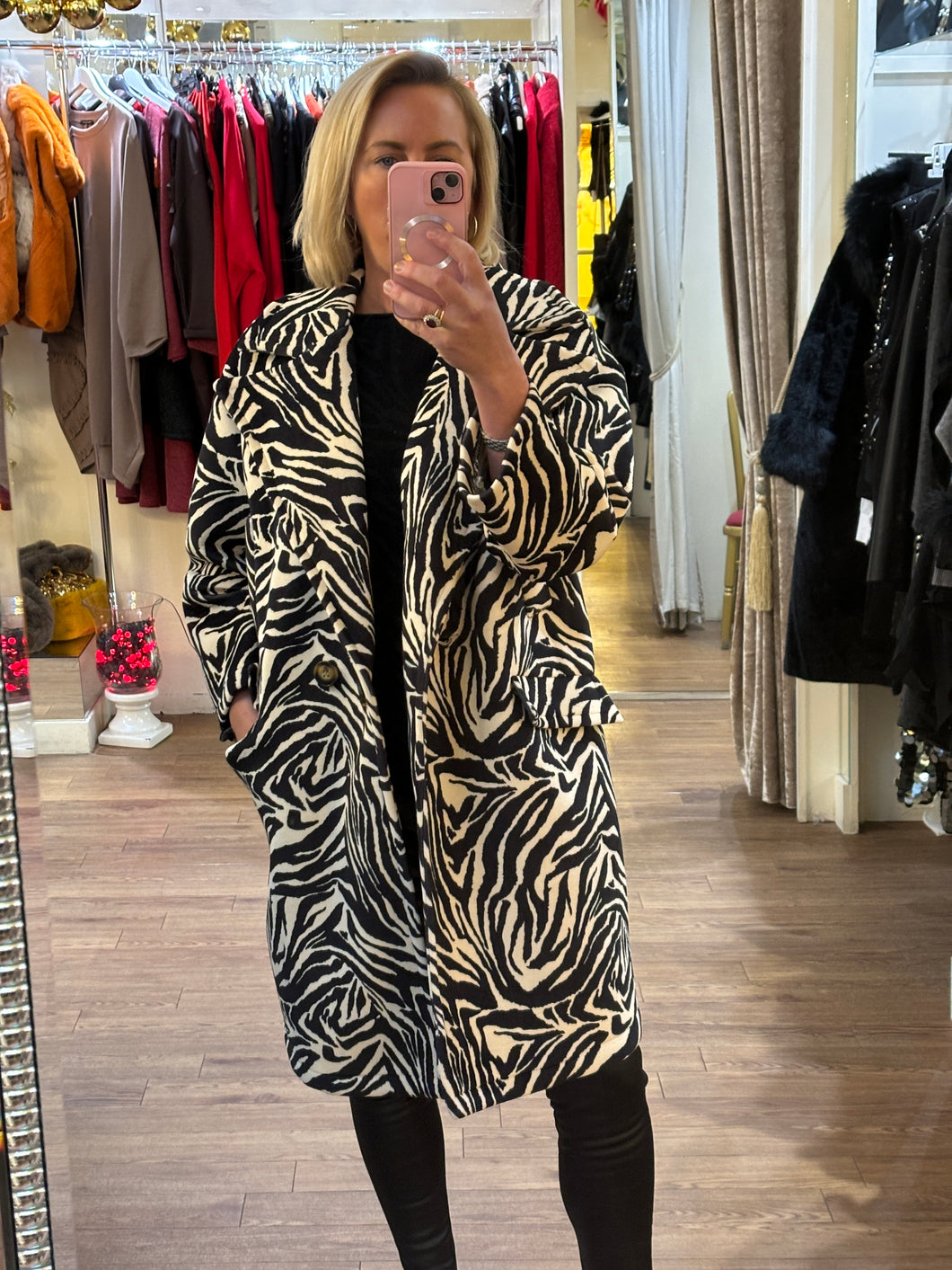 Zebra Sponge Coat