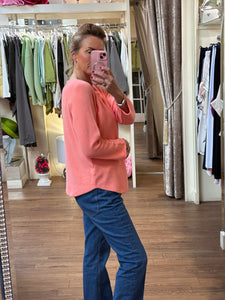 Amber Knit Soft Coral