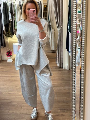 Louis Top Grey