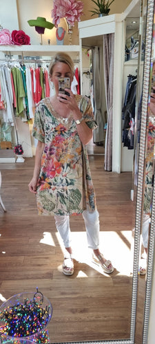 Floral Sparkle Tunic