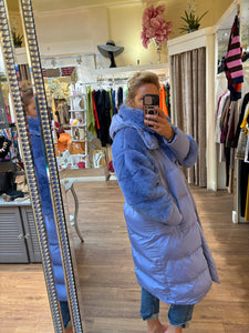 Aura Coat Blue