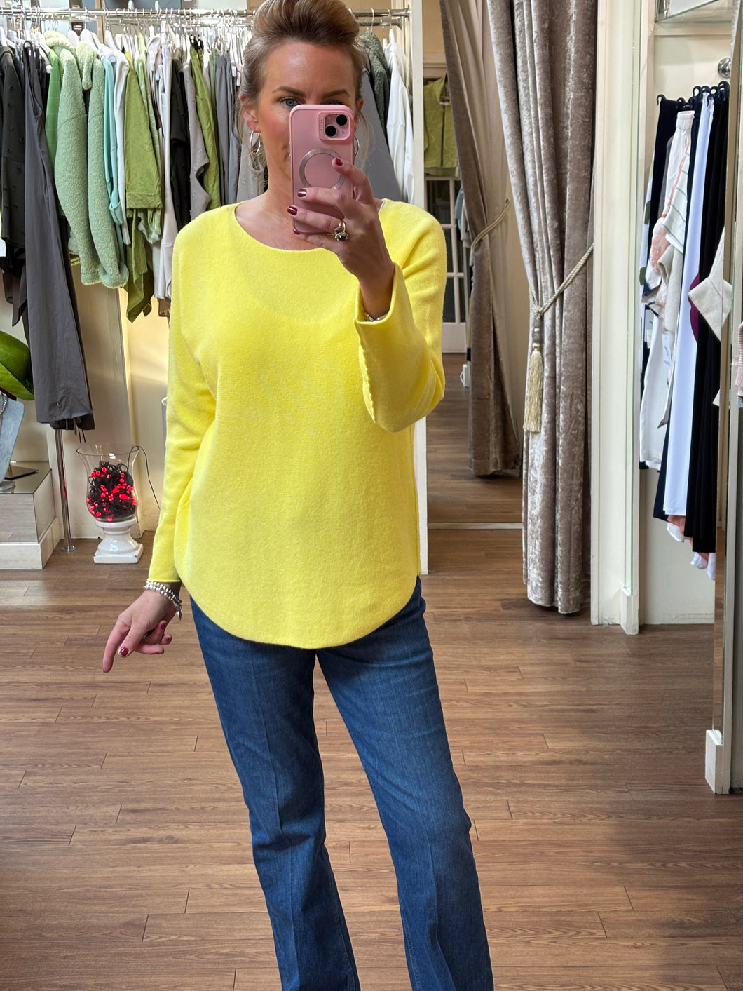Amber Knit Lemon