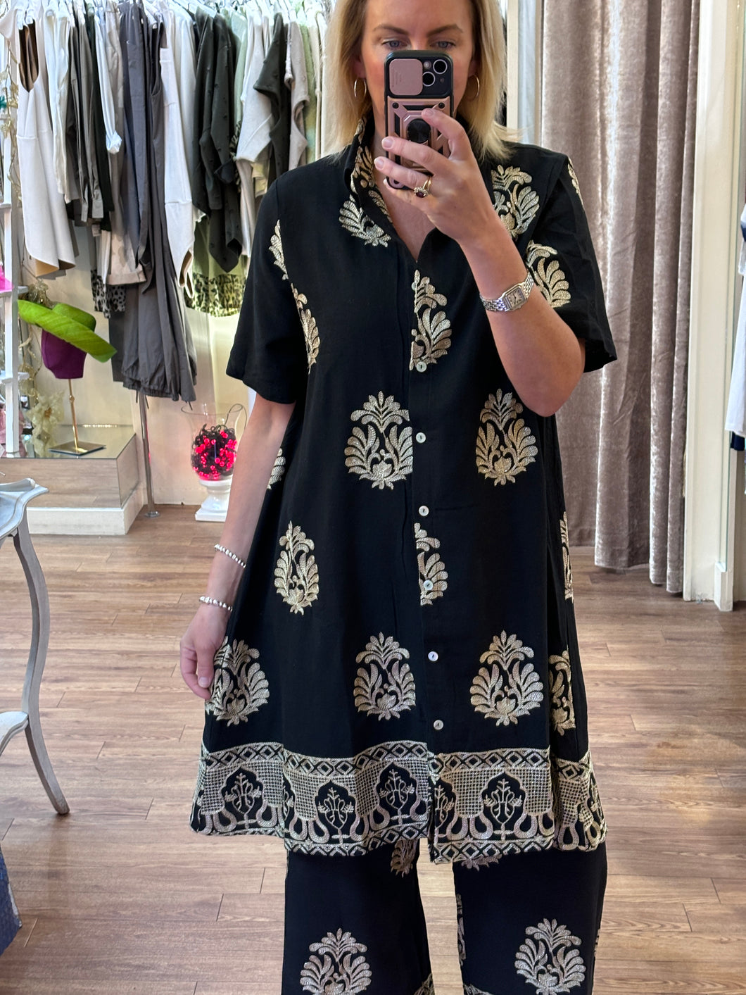 Malissa J Black Tunic 2459