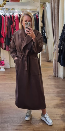 The Lulu Coat Brown