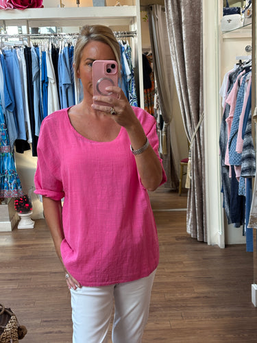 Florida Top Hot Pink