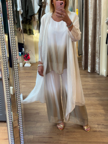 Ella Overcoat White