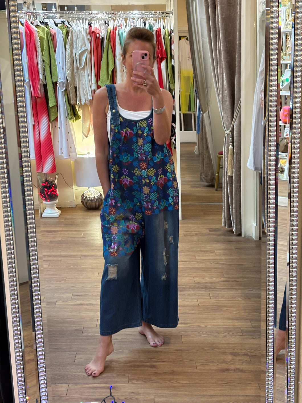 Flower Dungarees