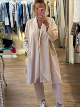 Load image into Gallery viewer, Malissa J Jersey Coat Cream 2403
