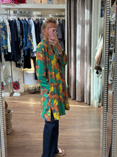 Load image into Gallery viewer, Bella Blue V Neck Tunic