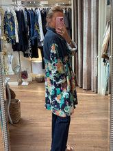 Load image into Gallery viewer, Bella Blue Graphic Denim Coat