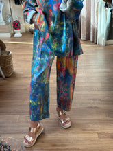 Load image into Gallery viewer, Bella Blue Splash Trousers