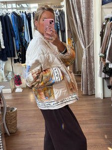 Quilted Jacket Cream