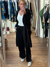 Load image into Gallery viewer, Malissa J Black Circle Jacket wf2553