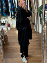Load image into Gallery viewer, Malissa J Black Circle Jacket wf2553