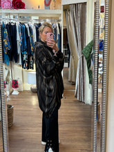 Load image into Gallery viewer, Malissa J Stripe Zip up Top wf2524