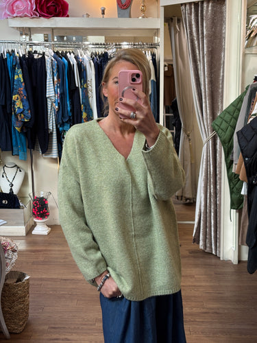 Soft Knit Jumper Apple