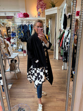 Load image into Gallery viewer, ID Overcoat Black/white