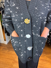Load image into Gallery viewer, Sparkle Cardigan Black