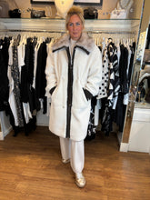 Load image into Gallery viewer, Cream Sherpa Coat