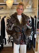 Load image into Gallery viewer, Sequin Coat Brown