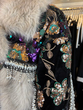 Load image into Gallery viewer, Sequin Coat Beige