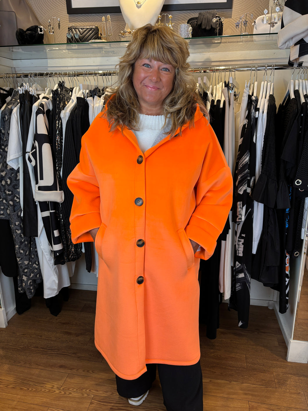 Sponge Coat Orange
