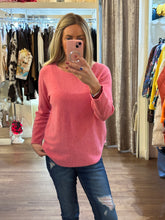 Load image into Gallery viewer, Long Sleeve Knit Coral
