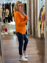 Load image into Gallery viewer, Long Sleeve Knit Orange