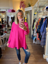 Load image into Gallery viewer, Swing Knit Hot Pink