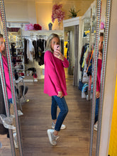 Load image into Gallery viewer, Swing Knit Hot Pink