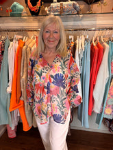 Load image into Gallery viewer, Floral Chiffon Top wf2696