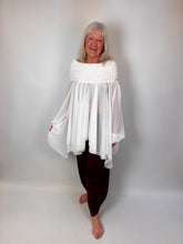 Load image into Gallery viewer, Roll Neck Blouse White