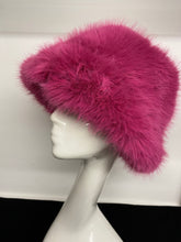 Load image into Gallery viewer, Faux Fur Furry Bucket Hat