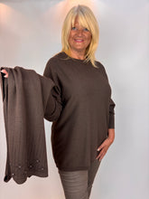 Load image into Gallery viewer, Sparkle Jumper Brown