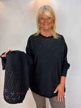 Load image into Gallery viewer, Sparkle Jumper Black