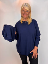 Load image into Gallery viewer, Sparkle Jumper Navy