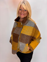 Load image into Gallery viewer, Zipped Jacket Mustard