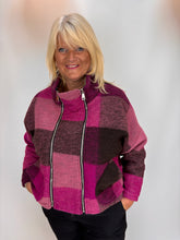 Load image into Gallery viewer, Zipped Jacket Mauve