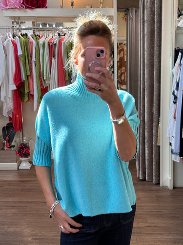 Maisy Knit Aqua