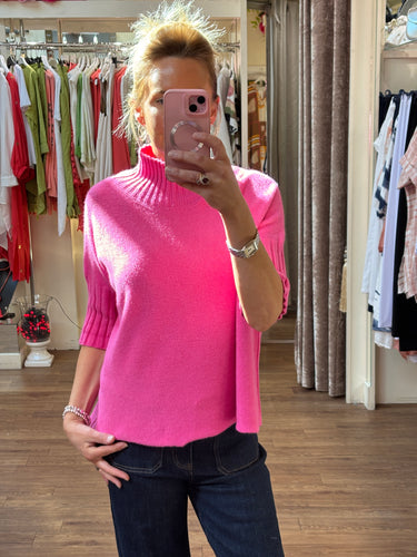 Maisy Knit Hot Pink