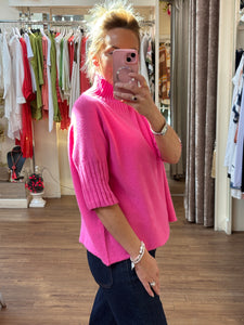 Maisy Knit Hot Pink