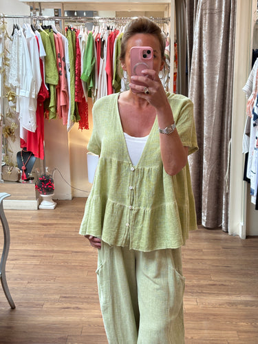 Lily Linen Lime