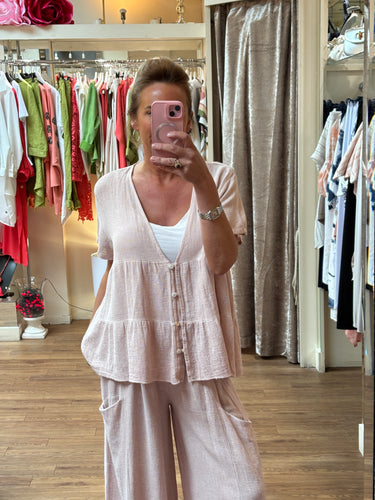 Lily Linen Soft Pink